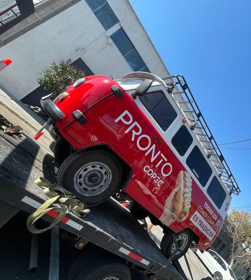 Pronto Copec · Vehículo de campaña