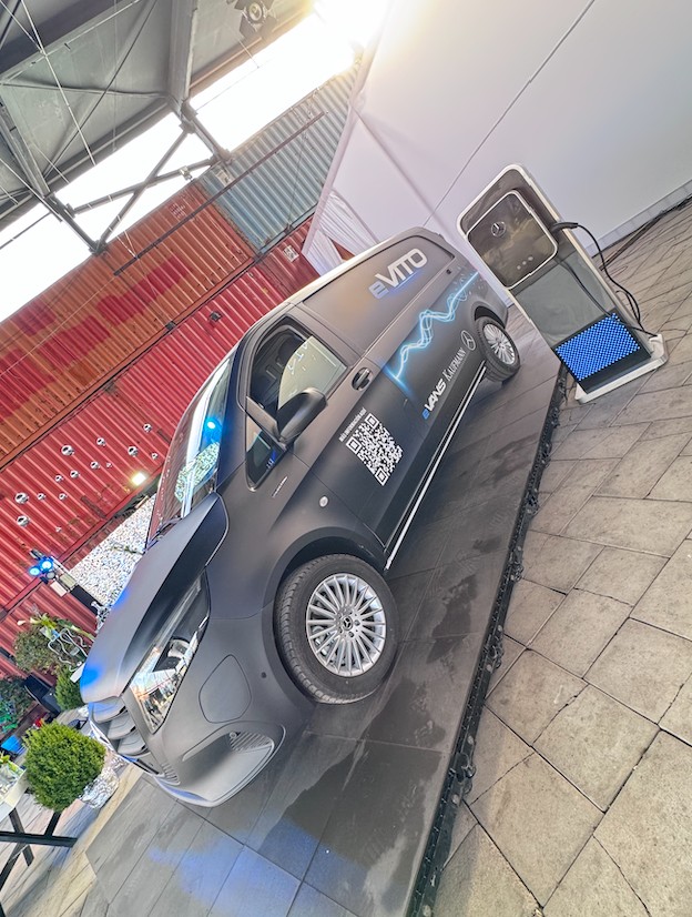 Mercedes-Benz eVito · Gráfica de exhibición